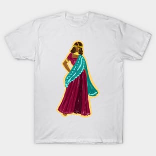 Indian Fashion Study T-Shirt